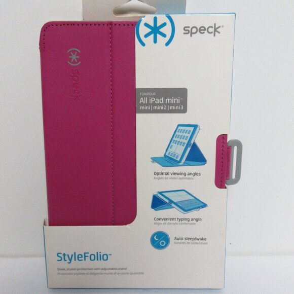 Speck All Ipad mini mini/ mini 2 /mini 3 Style Pink Folio Case New in Package - Picture 2 of 3